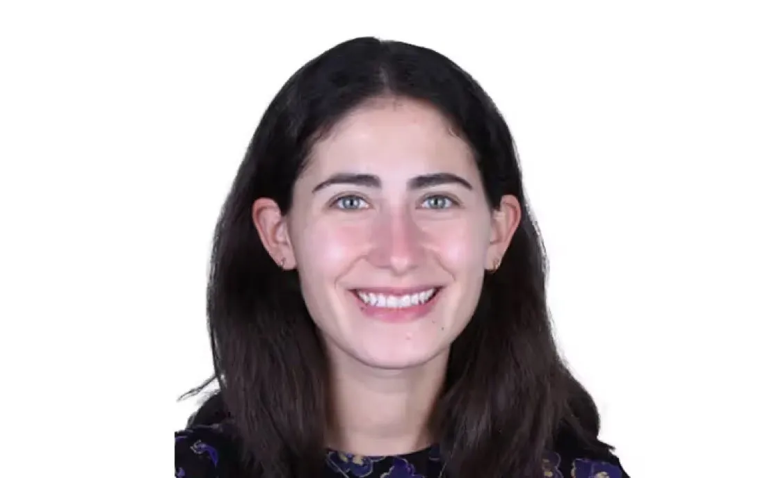 A patient smiling straight to camera before braces treatment